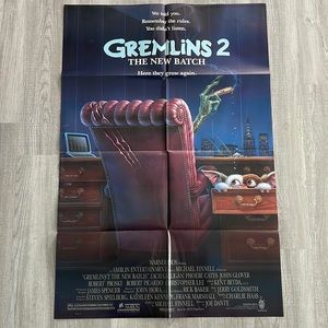Gremlins 2 original movie poster